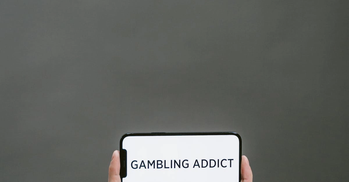 Развитие самоконтроля при игре в азартные игры